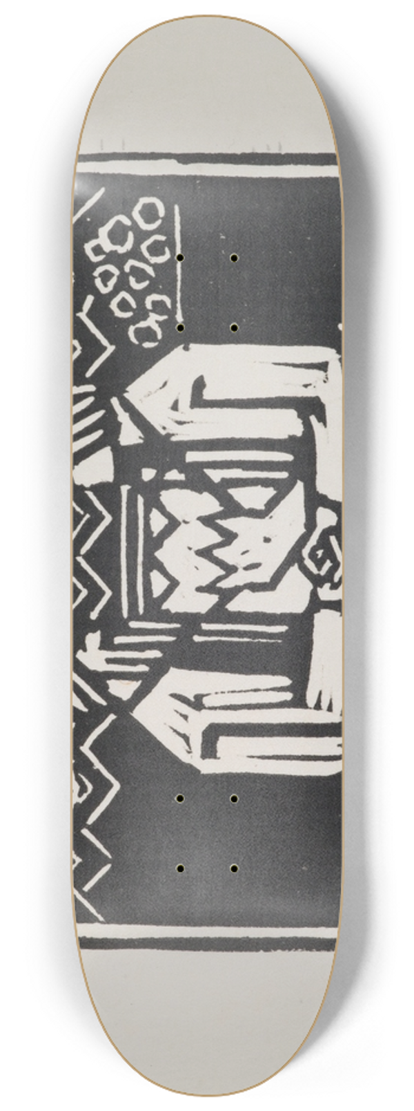 Akseli Gallen-Kallela - Koru-Kalevala, The Illustrated Kalevala, experiments for Poem I and II 8.25 inch art skate deck