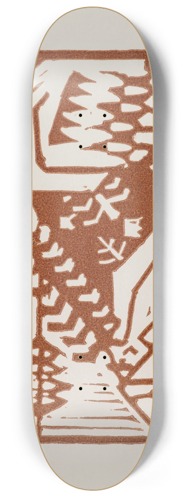 Akseli Gallen-Kallela - Koru-Kalevala, The Illustrated Kalevala, experiments for Poem I and II 8.25 inch art skate deck