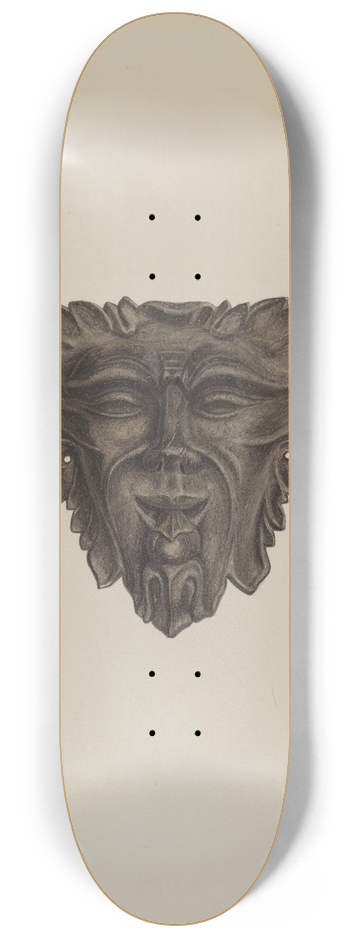 Edmond Lorts - Plaque 8.25 inch art skate deck