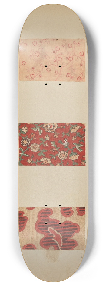 Edmond Lorts - Textile Samples 8.25 inch art skate deck