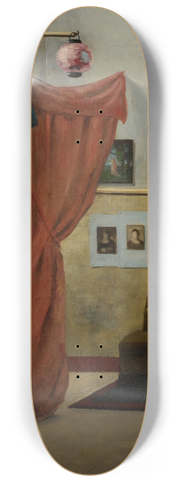 Edmond Tapissier - Interieures de la fin du sicle 8.25 inch art skate deck