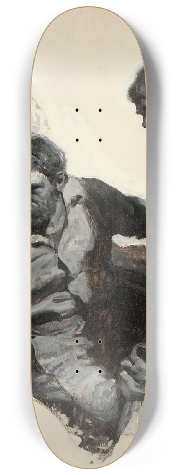 Edmund Franklin Ward - A Man and His Shadow 8.25 inch art skate deck