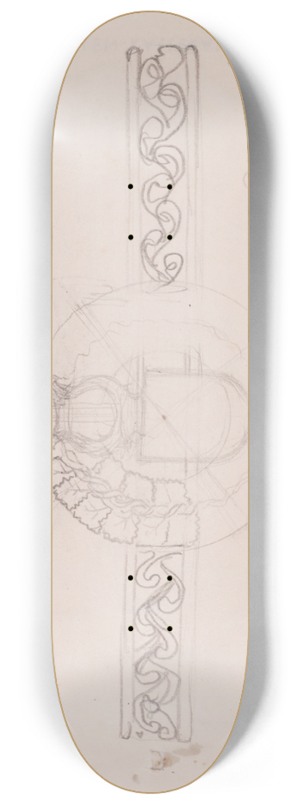 Akseli Gallen-Kallela - Kunniaristi-luonnos 2 8.25 inch art skate deck