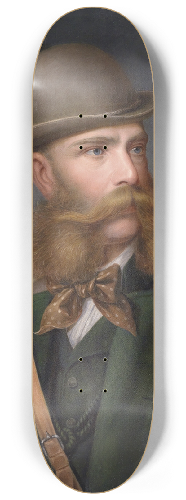 Edmund Mahlknecht - Kaiser Franz Joseph im Ischler Jagdkostm 8.25 inch art skate deck