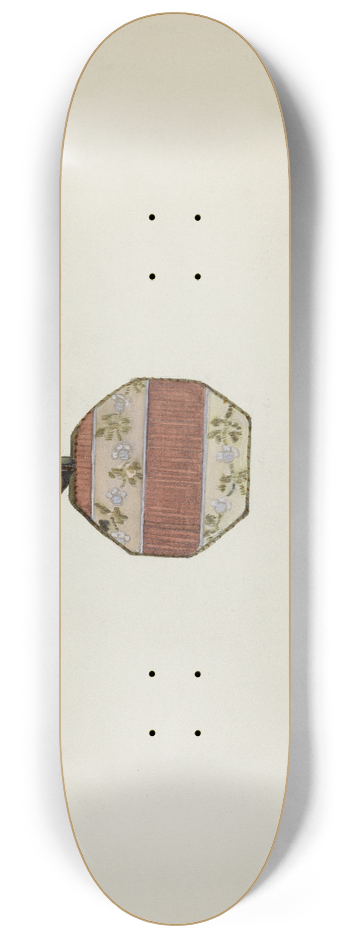 Edna C. Rex - Pin Cushion 8.25 inch art skate deck