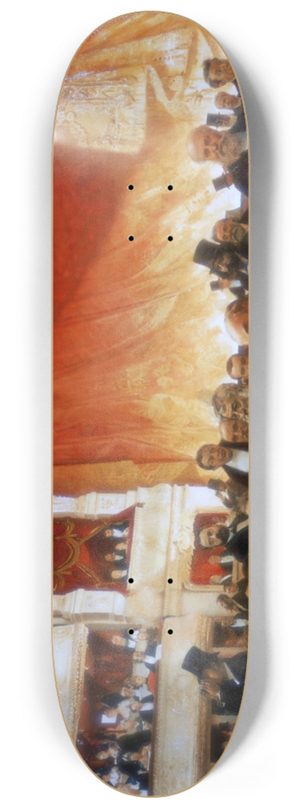 Edouard Dantan - Intermission at a 1885 Comdie-Franaise premiere 8.25 inch art skate deck