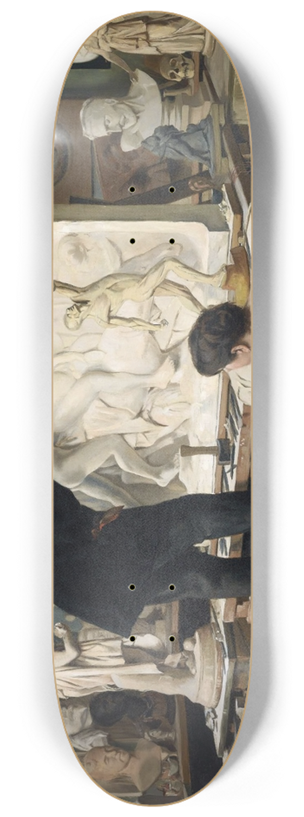 Edouard Dantan - My Fathers Studio 8.25 inch art skate deck