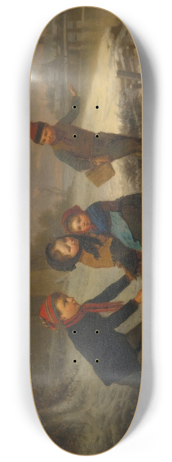 Edouard Frre - On The Ice 8.25 inch art skate deck