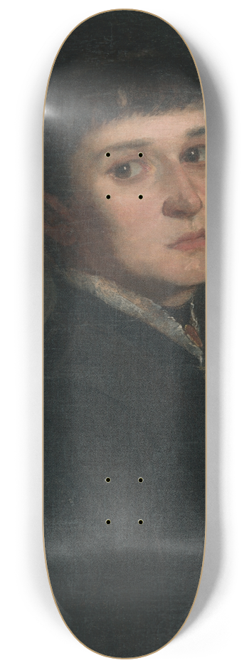 Eduard Hrik - Portrait of a lady 8.25 inch art skate deck