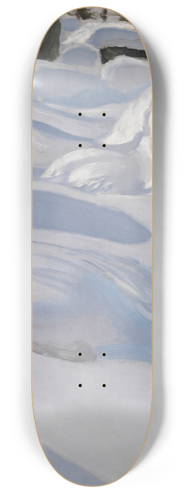 Akseli Gallen-Kallela - Sunshine on Snow 8.25 inch art skate deck