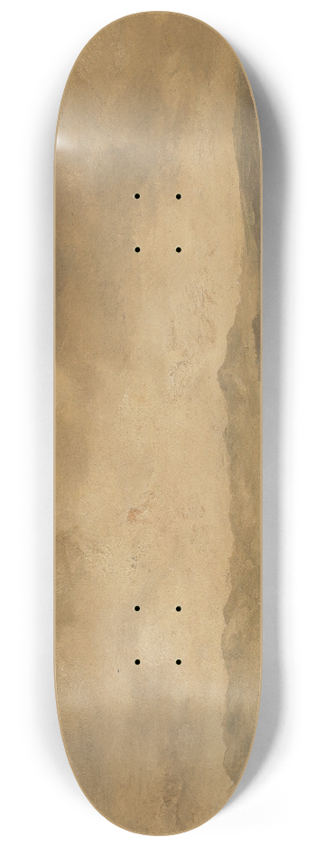 Eduard Schleich The Elder - Ansicht des Chiemsees 8.25 inch art skate deck