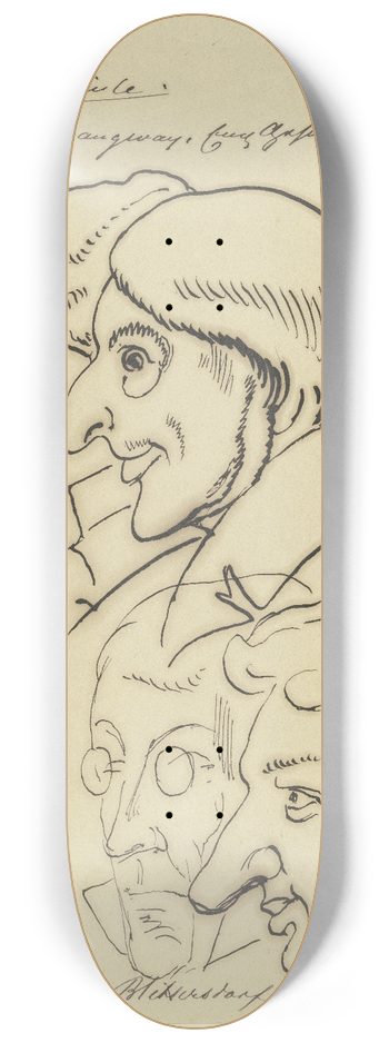 Eduard von Steinle - Fay Strangway und Blittersdorf 8.25 inch art skate deck