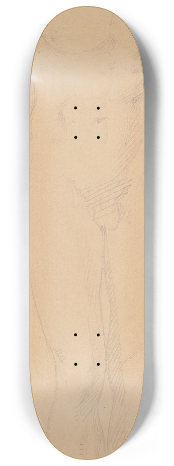 Eduard von Steinle - Nude 8.25 inch art skate deck