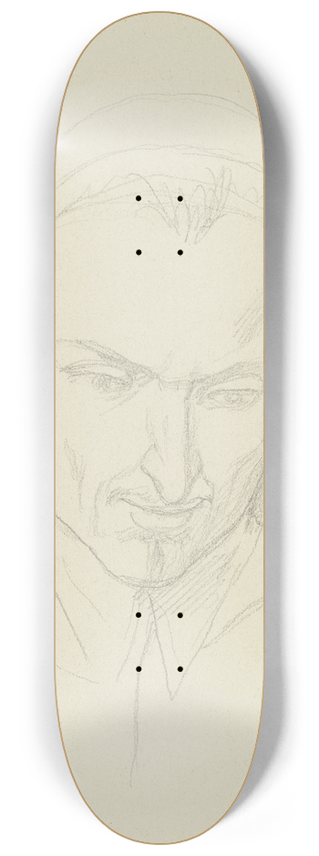 Eduard von Steinle - Untitled 8.25 inch art skate deck