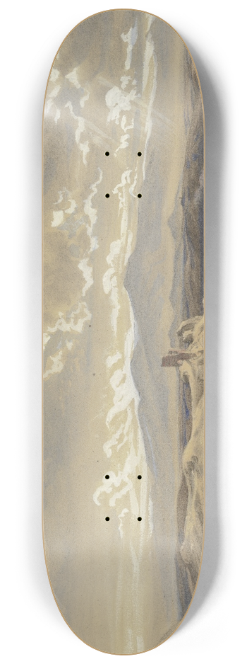 Eduard Wilhelm Pose - Campagna di Roma 8.25 inch art skate deck