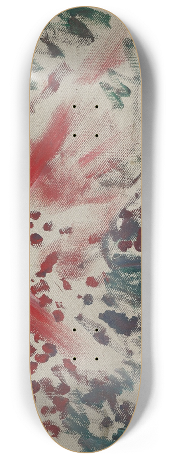 Edvard Munch - Experiment in Colour 8.25 inch art skate deck