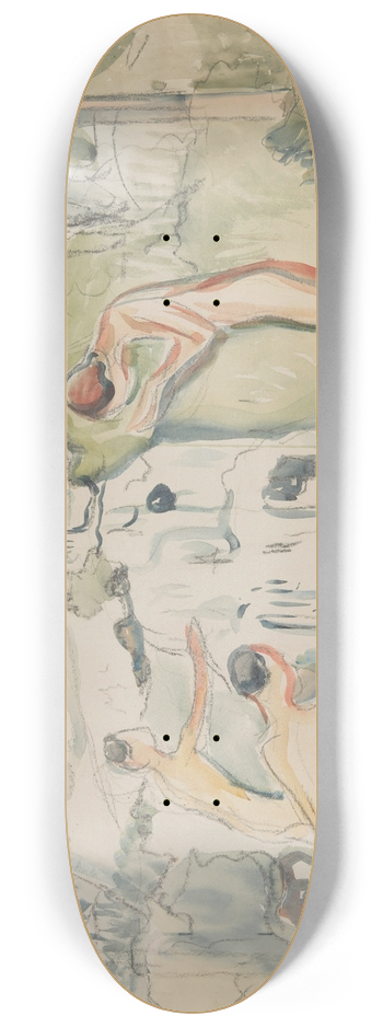 Edvard Munch - Kilden 8.25 inch art skate deck