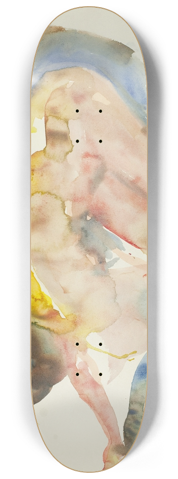 Edvard Munch - Knelende akt 8.25 inch art skate deck