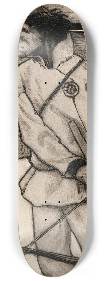 Akseli Gallen-Kallela - Vengeance of Joukahainen 8.25 inch art skate deck