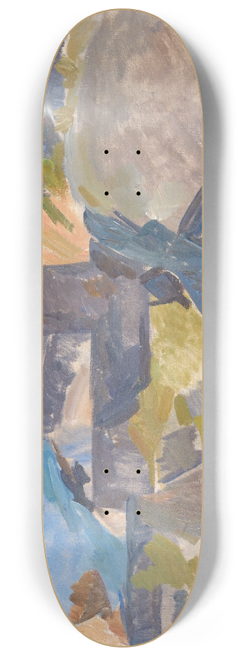 Edvard Weie - Landscape from Christians 8.25 inch art skate deck