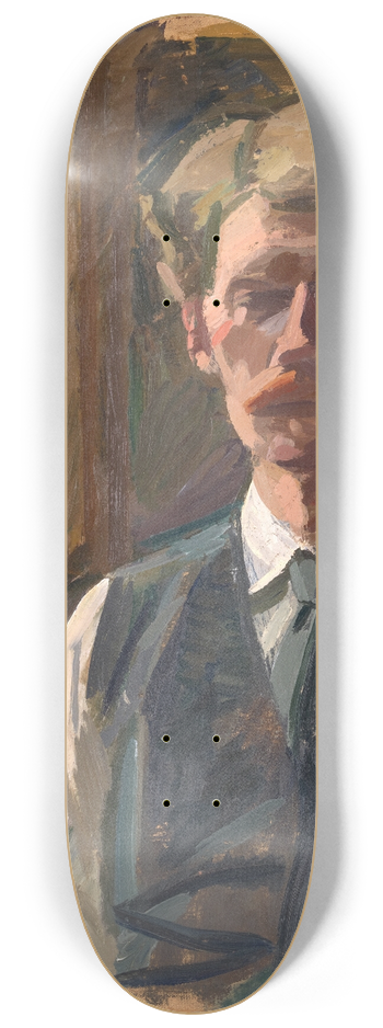 Edvard Weie - Self-Portrait 8.25 inch art skate deck