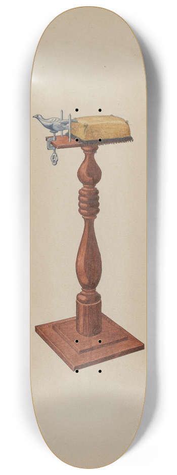 Edward A. Darby - Sewing Bird 8.25 inch art skate deck