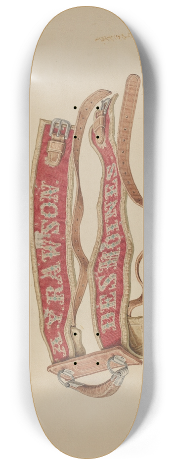 Edward Bashaw - Bundle Carrier 8.25 inch art skate deck