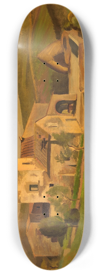 Edward Bruce - A Tuscan Farm 8.25 inch art skate deck