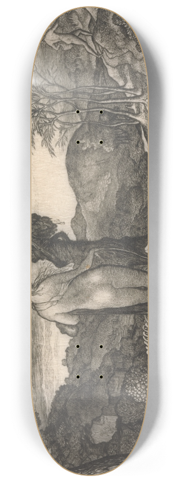 Edward Calvert - The Bride 8.25 inch art skate deck