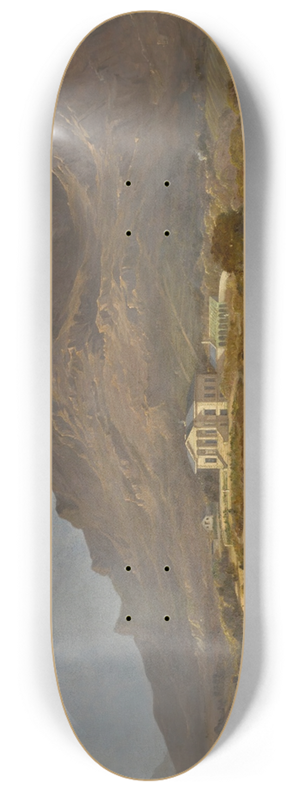 Edward Duncan - Seaforth House, Simonstown, Cape Of Good Hope, South Africa 8.25 inch art skate deck