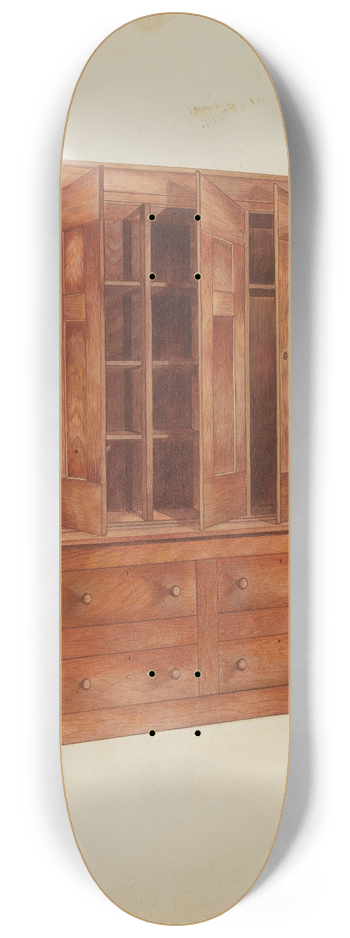 Edward D. Williams - Shaker Cabinet 8.25 inch art skate deck