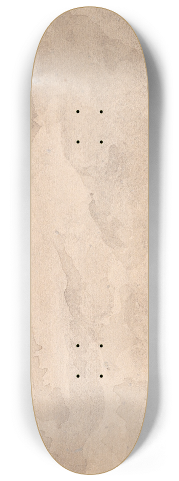 Albert Anker - Regnerischer Himmel ber einer Seelandschaft 8.25 inch art skate deck