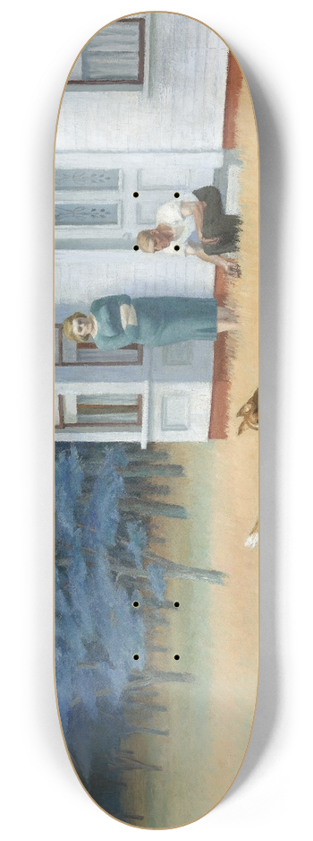 Edward Hopper - Cape Cod Evening 8.25 inch art skate deck
