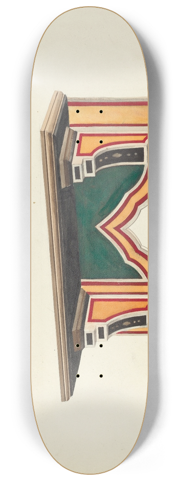 Edward Jewett - Wall Bracket 8.25 inch art skate deck