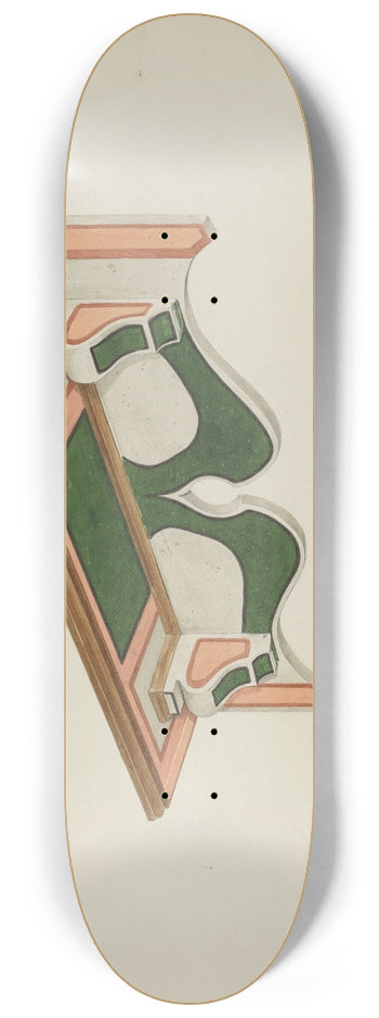 Edward Jewett - Wall Bracket, (Ecclesiastical) 8.25 inch art skate deck
