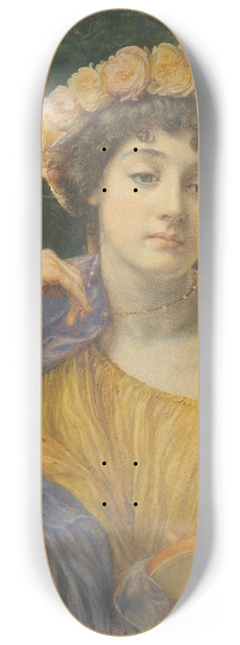 Edward John Poynter - The Dancer 8.25 inch art skate deck