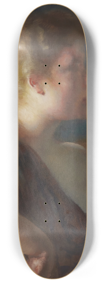 Albert Besnard - A portrait of a young woman 8.25 inch art skate deck