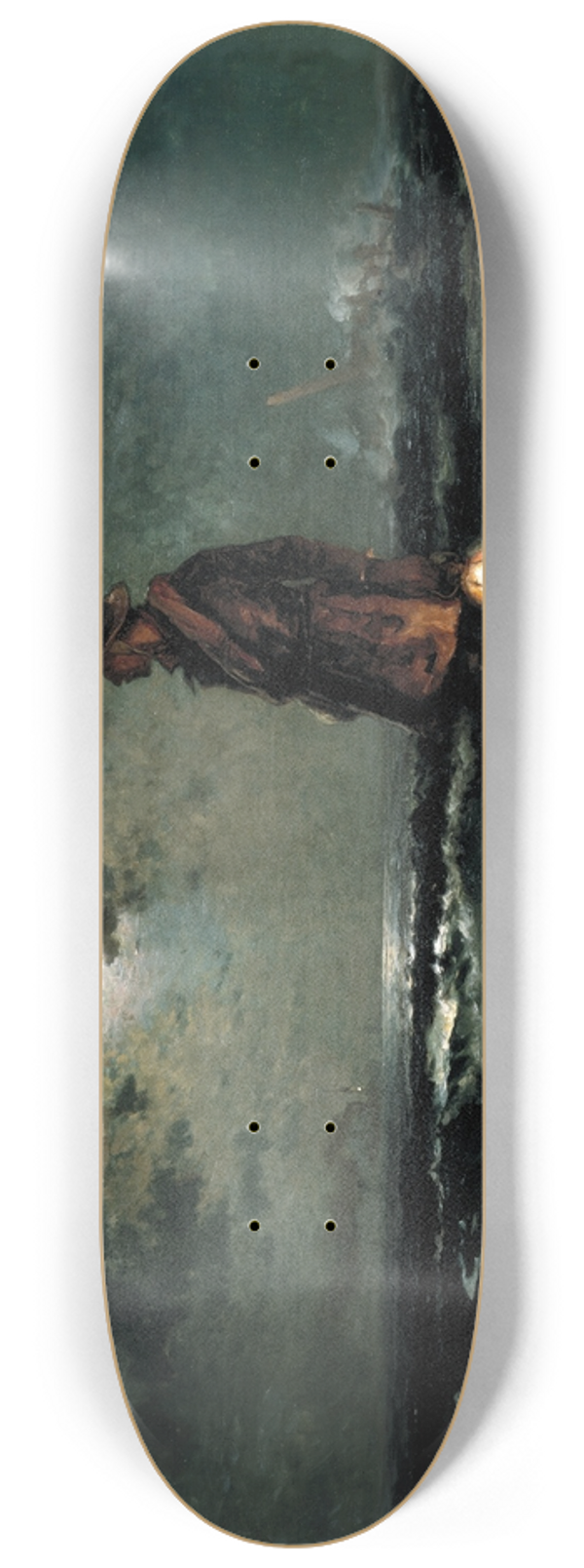 Edward Moran - Life Saving Patrol 8.25 inch art skate deck