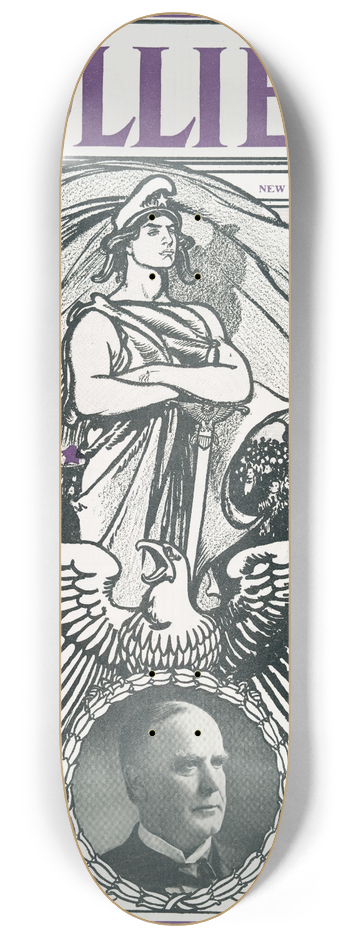 Edward Penfield - Colliers, Vol XXVII 8.25 inch art skate deck