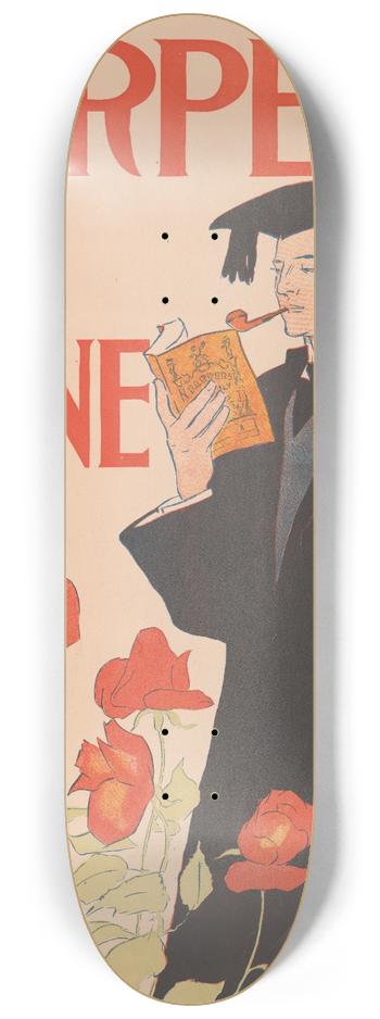 Edward Penfield - Harpers June 8.25 inch art skate deck