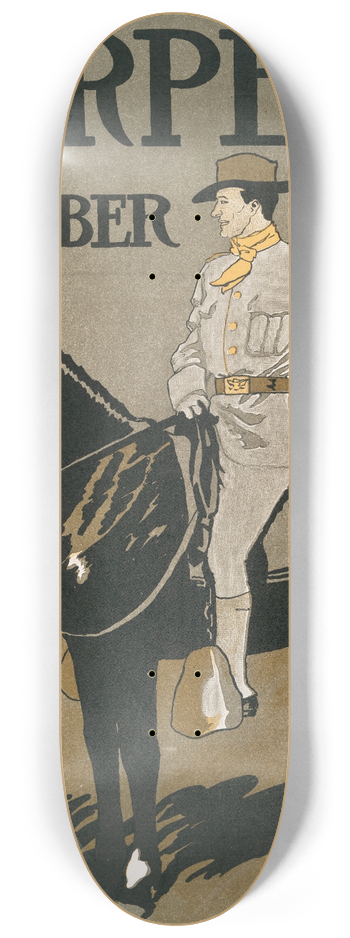 Edward Penfield - Harpers October 8.25 inch art skate deck