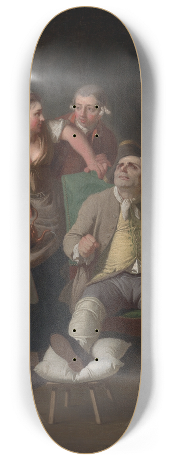 Edward Penny - The Profligate Punished by Neglect 8.25 inch art skate deck