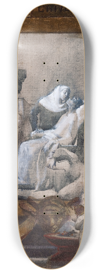 Albert Besnard - LHiver 8.25 inch art skate deck