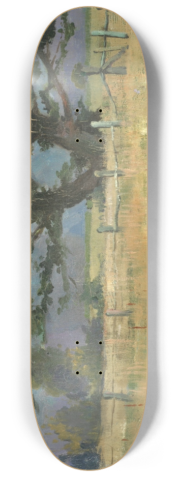 Edward Reginald Frampton - Landscape 8.25 inch art skate deck