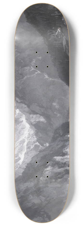 Edward Theodore Compton - Monte Civetta 8.25 inch art skate deck