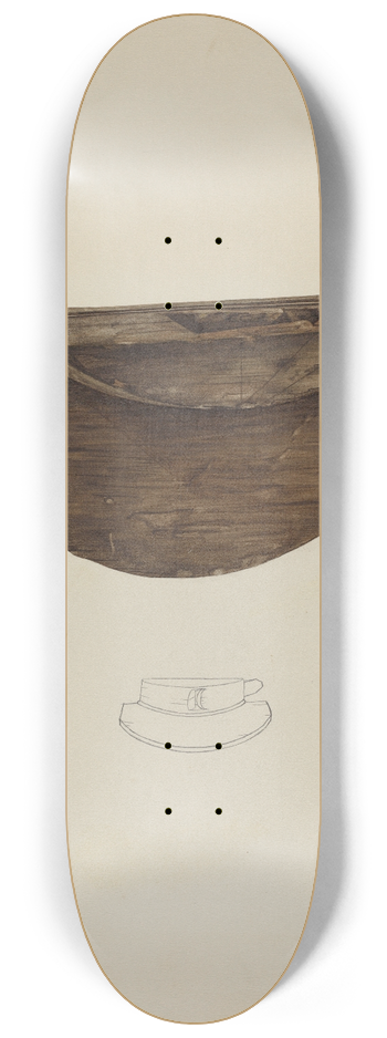 Edward Unger - Cooper Plane 8.25 inch art skate deck