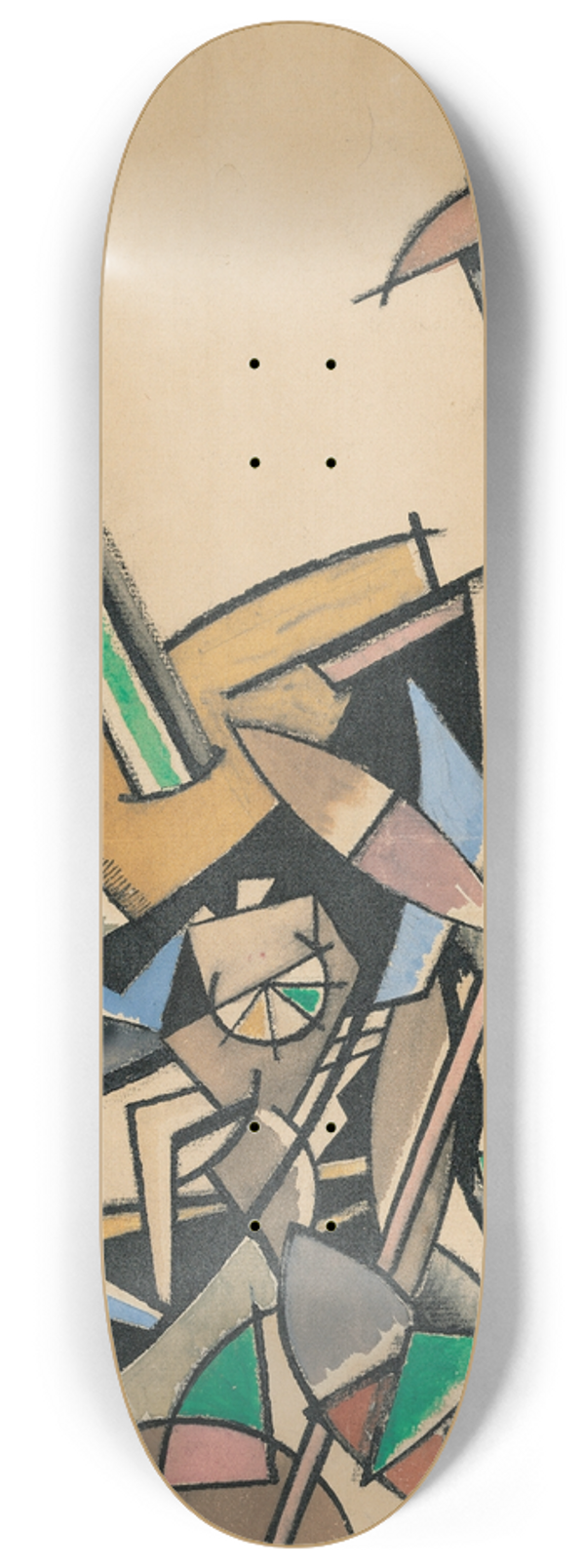 Edward Wadsworth - Study for Cape of Good Hope 8.25 inch art skate deck