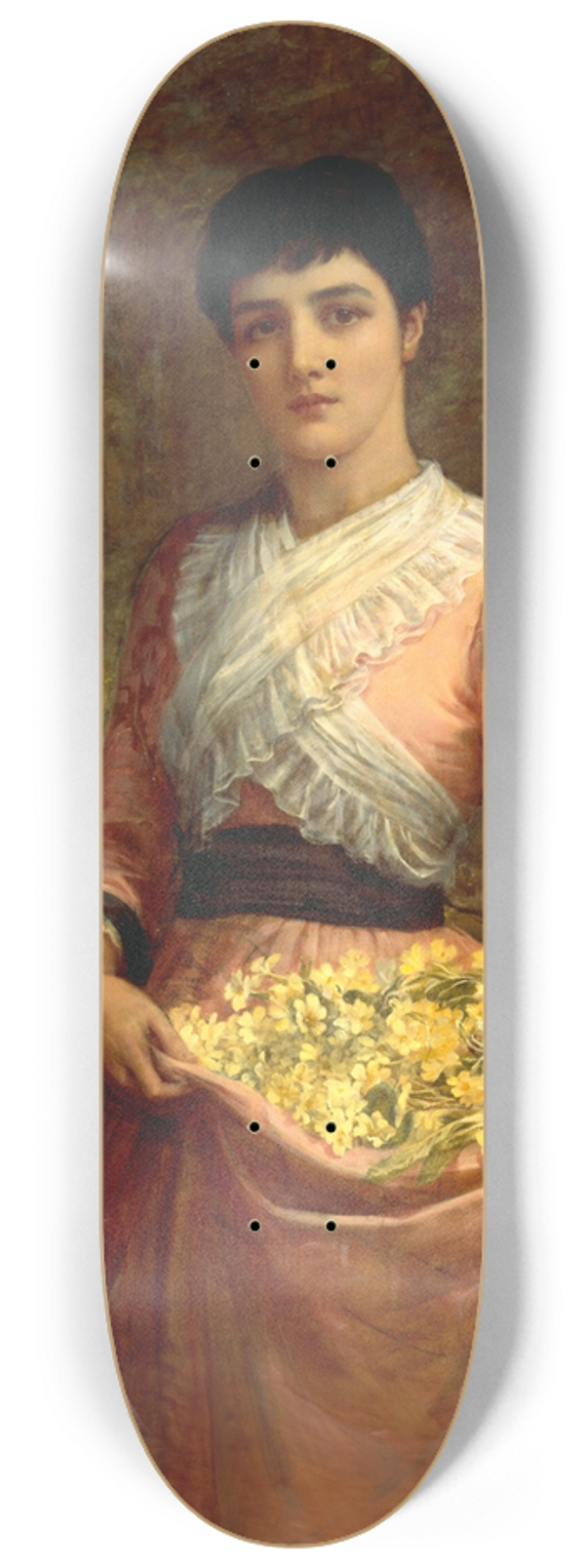 Edwin Long - The Daughters Of Our Empire. England- The Primrose 8.25 inch art skate deck