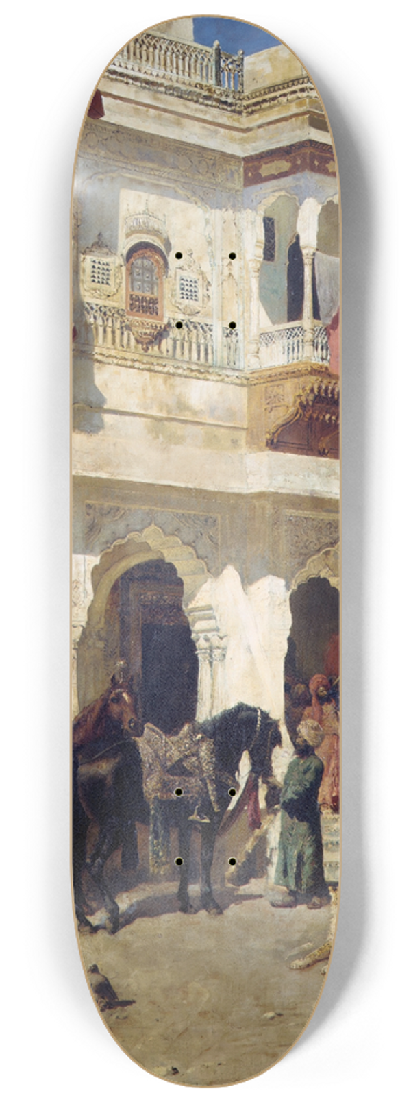 Edwin Lord Weeks - The Rajah Starting on a Hunt 8.25 inch art skate deck