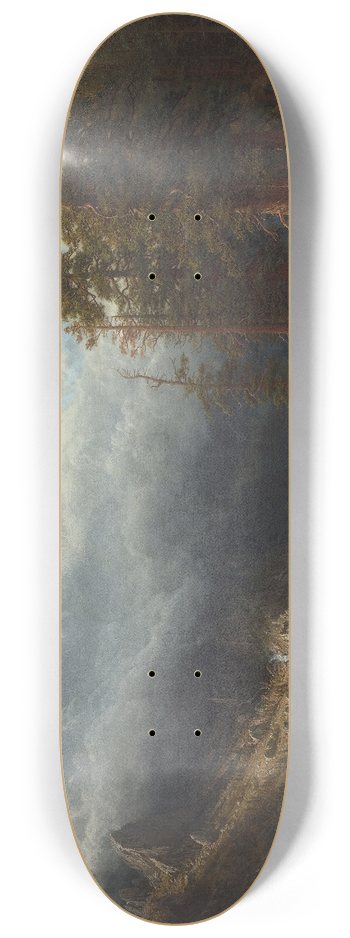 Albert Bierstadt - Mount Corcoran 8.25 inch art skate deck